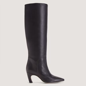 NEW Everlane The Knee-High Banana Heel Boot black